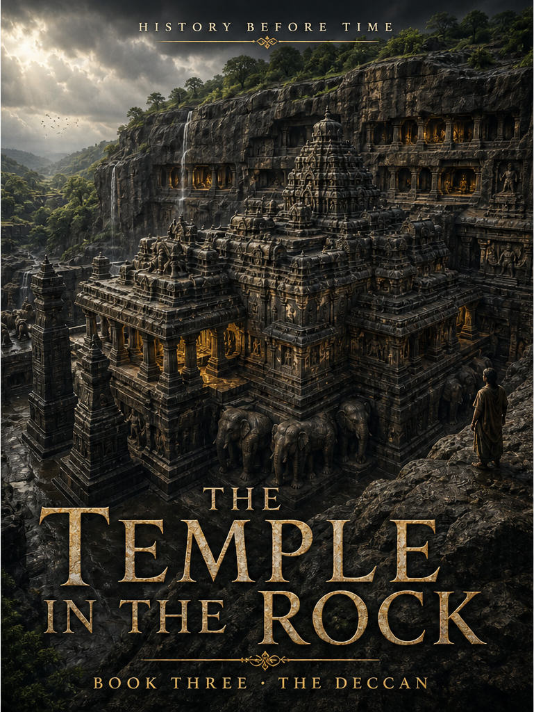 The Temple in the Rock — Deccan cover