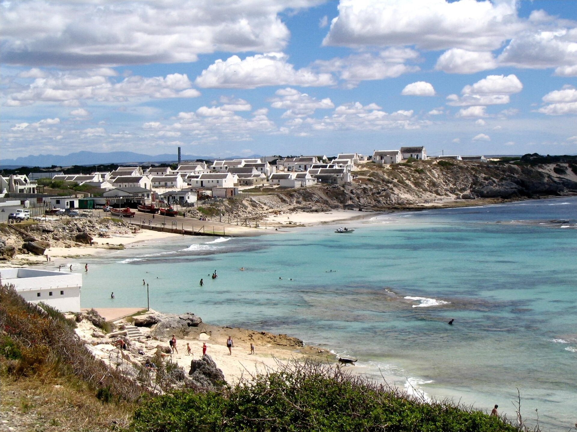 Arniston / Waenhuiskrans — the sea-cave coast of the Overberg.