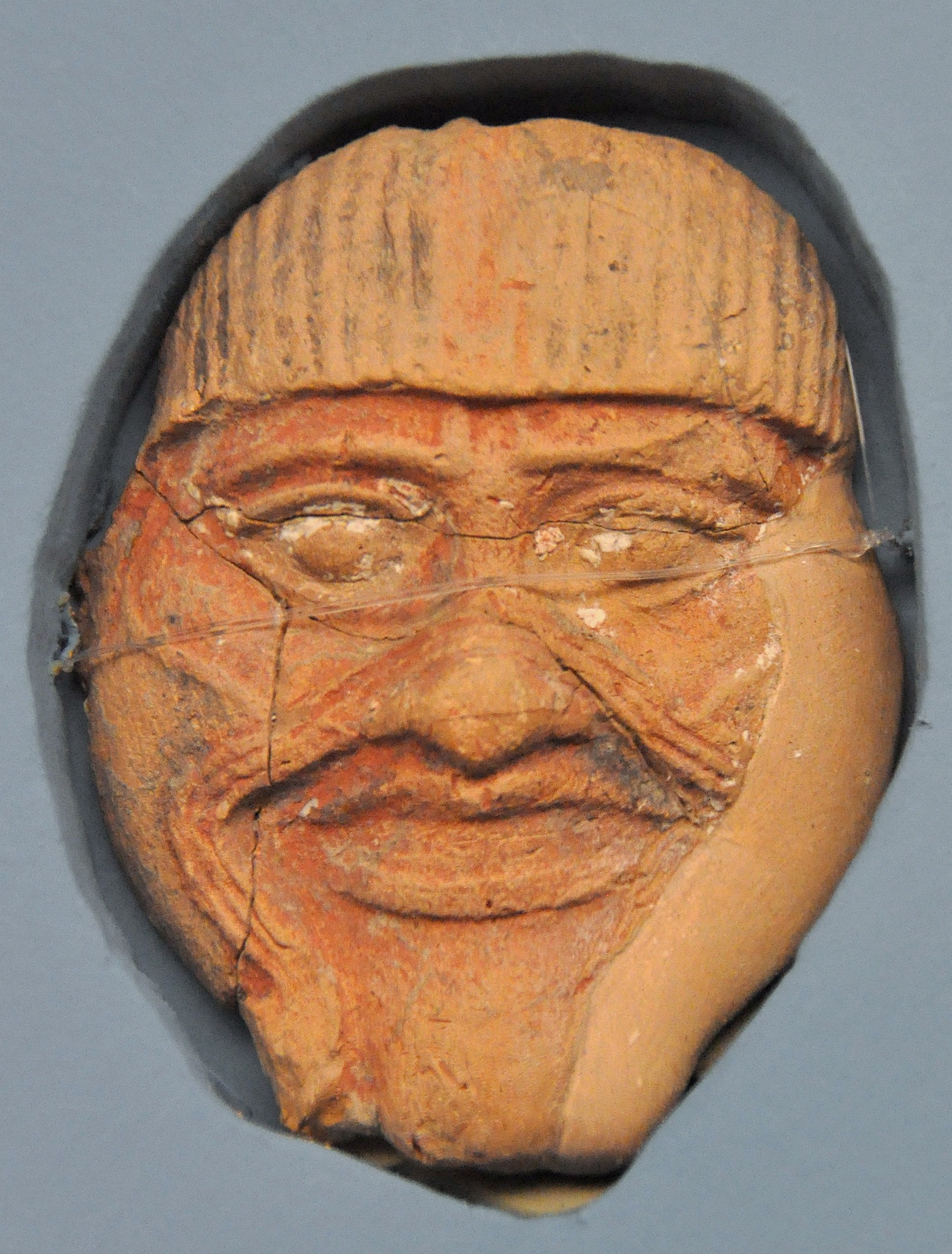 Terracotta mask of Humbaba, Old Babylonian period, Istanbul