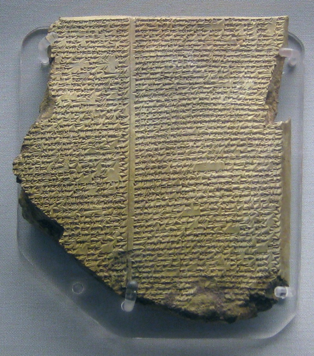 The Flood Tablet, Gilgamesh XI, British Museum K.3375