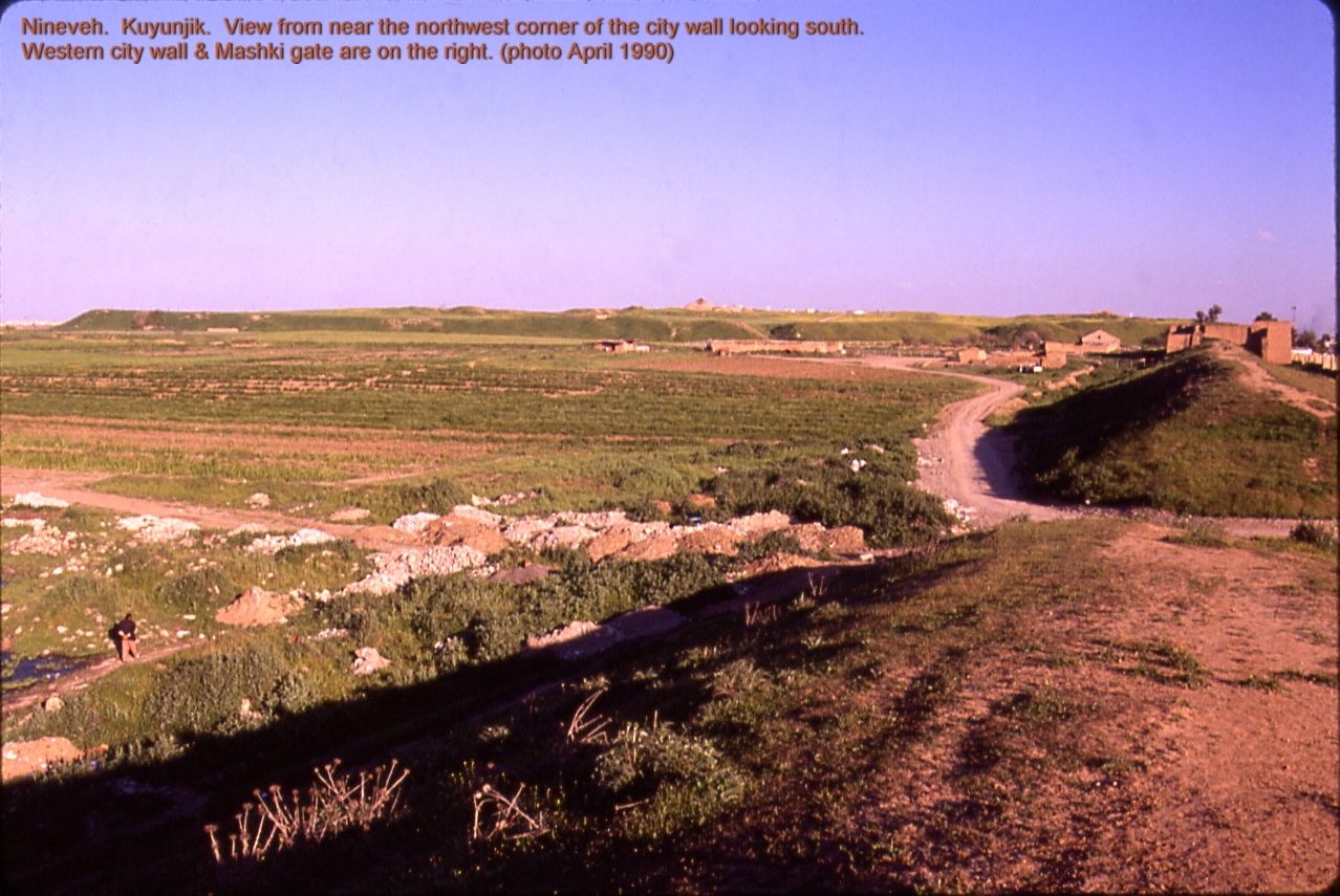 Kuyunjik mound at Nineveh