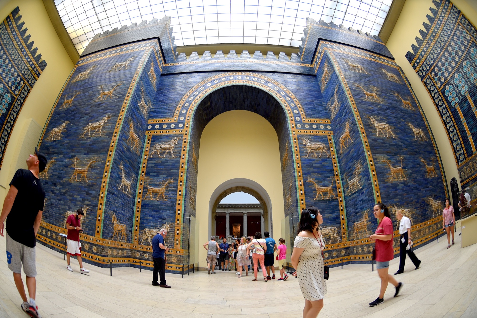 Ishtar Gate reconstruction, Pergamon Museum, Berlin