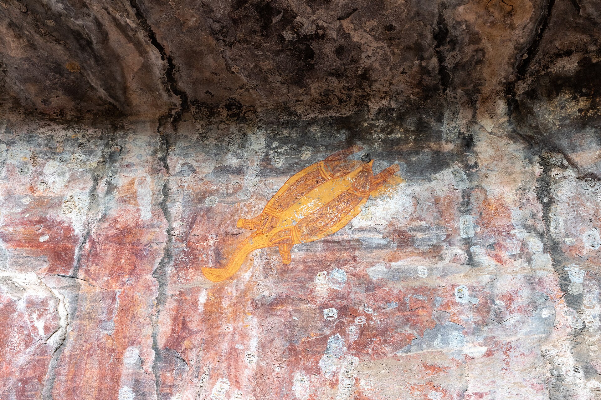 Rock art as record — the country's own archive.