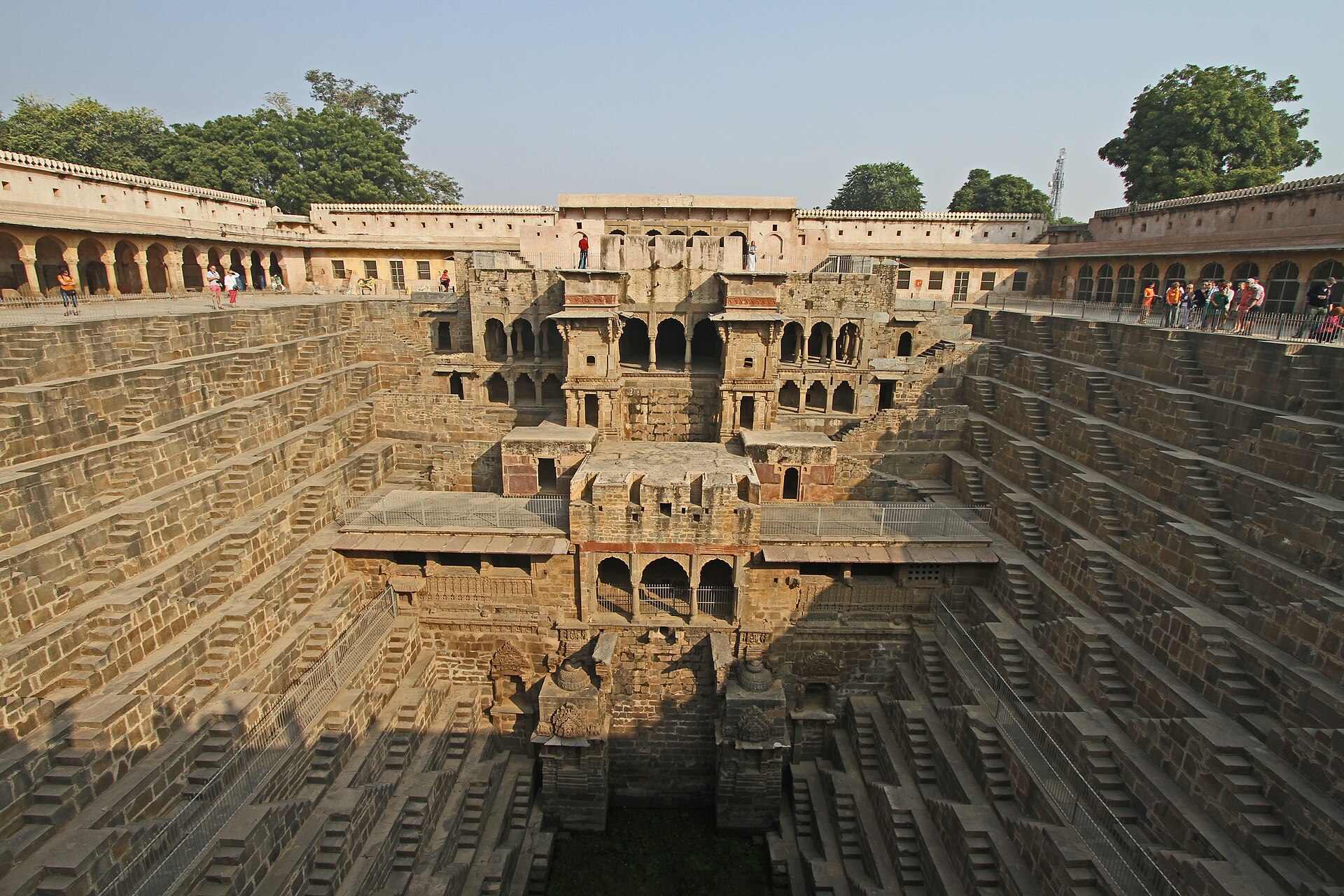 Chand Baori — 3,500 steps of infrastructure as geometry.