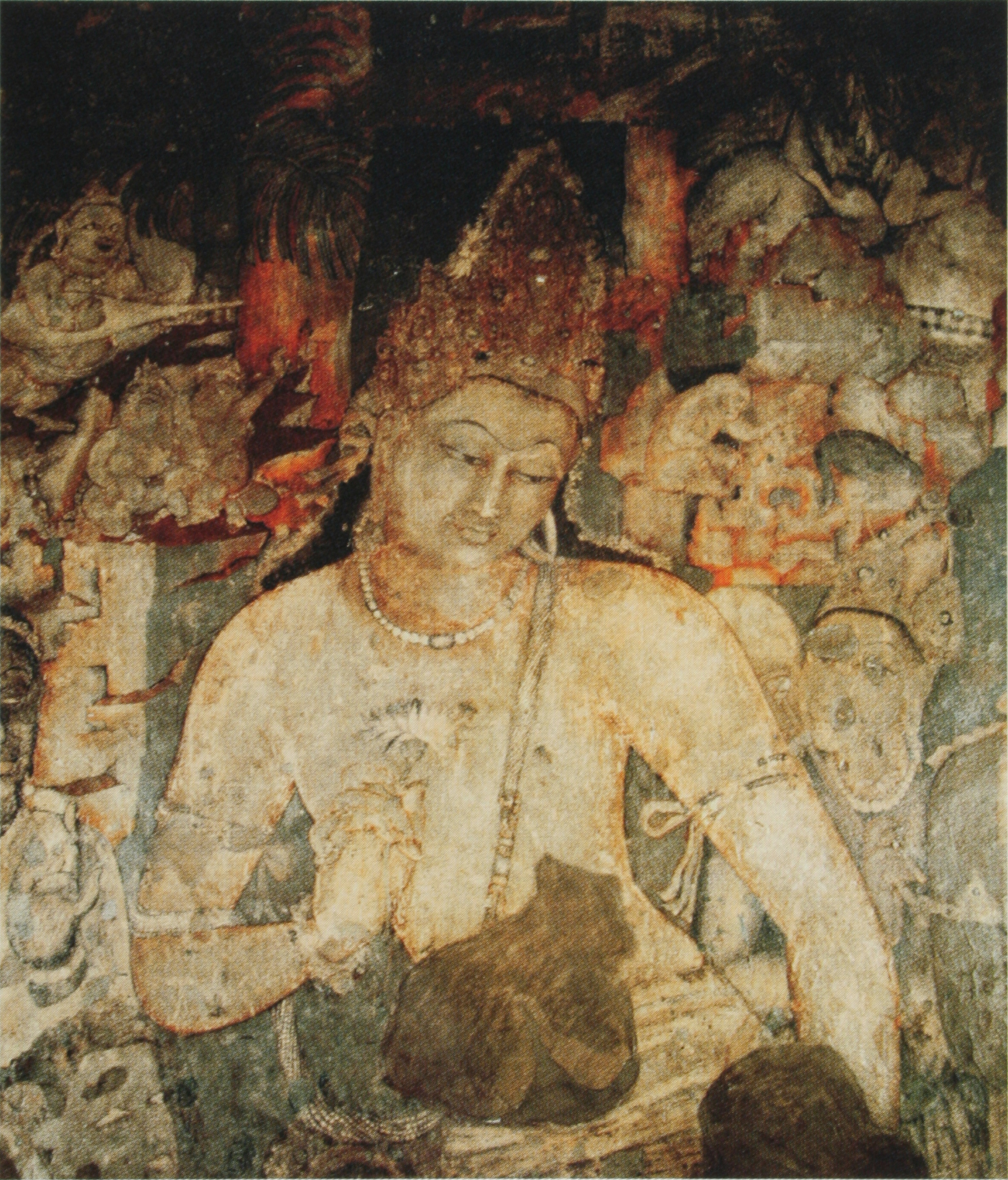 Ajanta — the painted older layer; what the rock remembers.