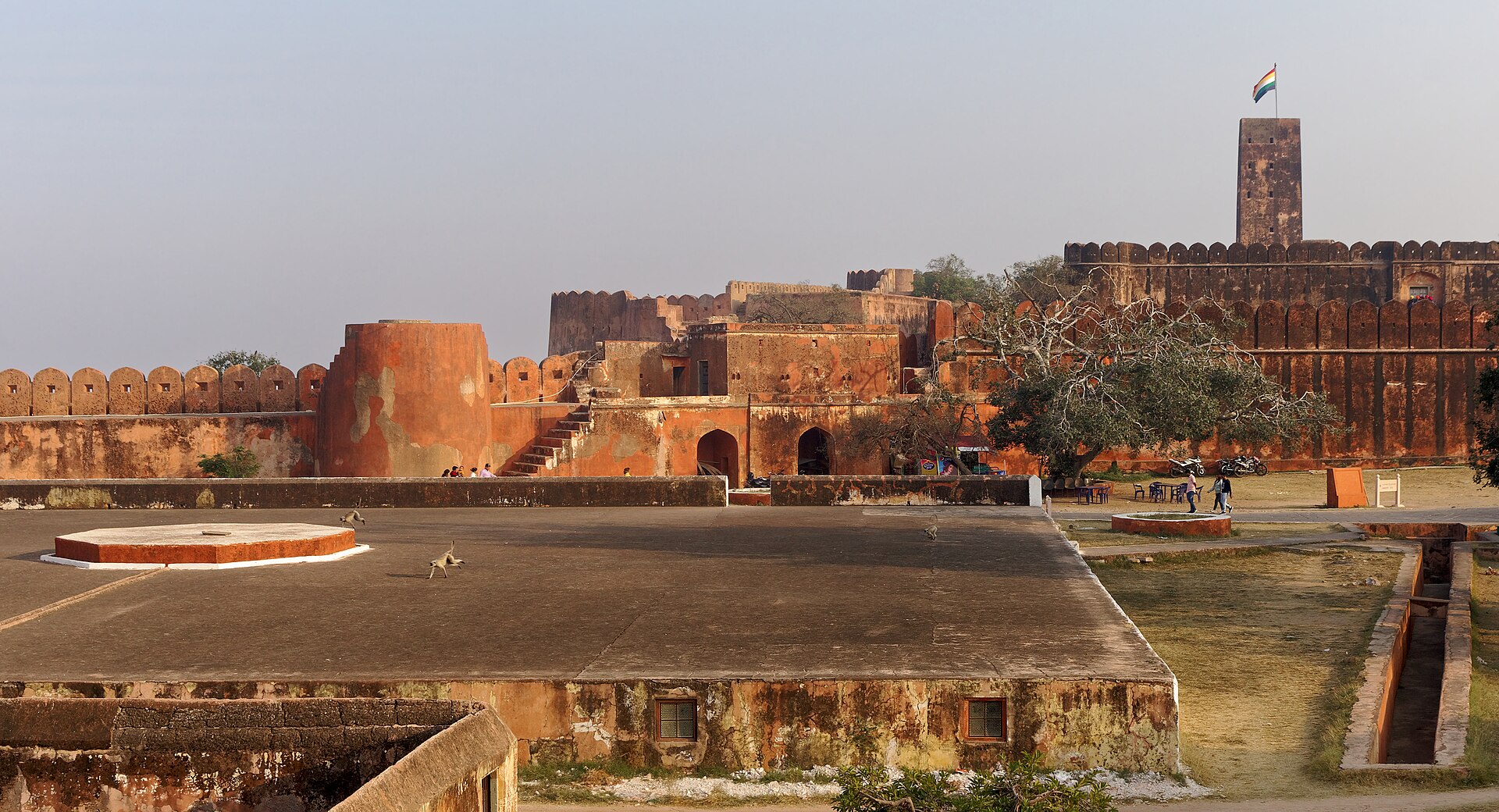 Jaigarh Fort above Amber — the Rajasthan node.