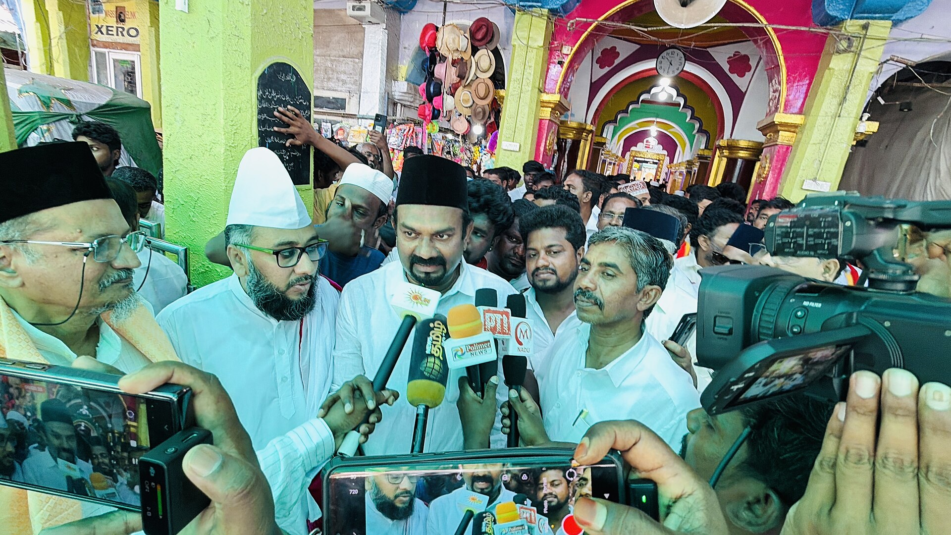 The Nagore Dargah — Islam native to the Tamil shore.