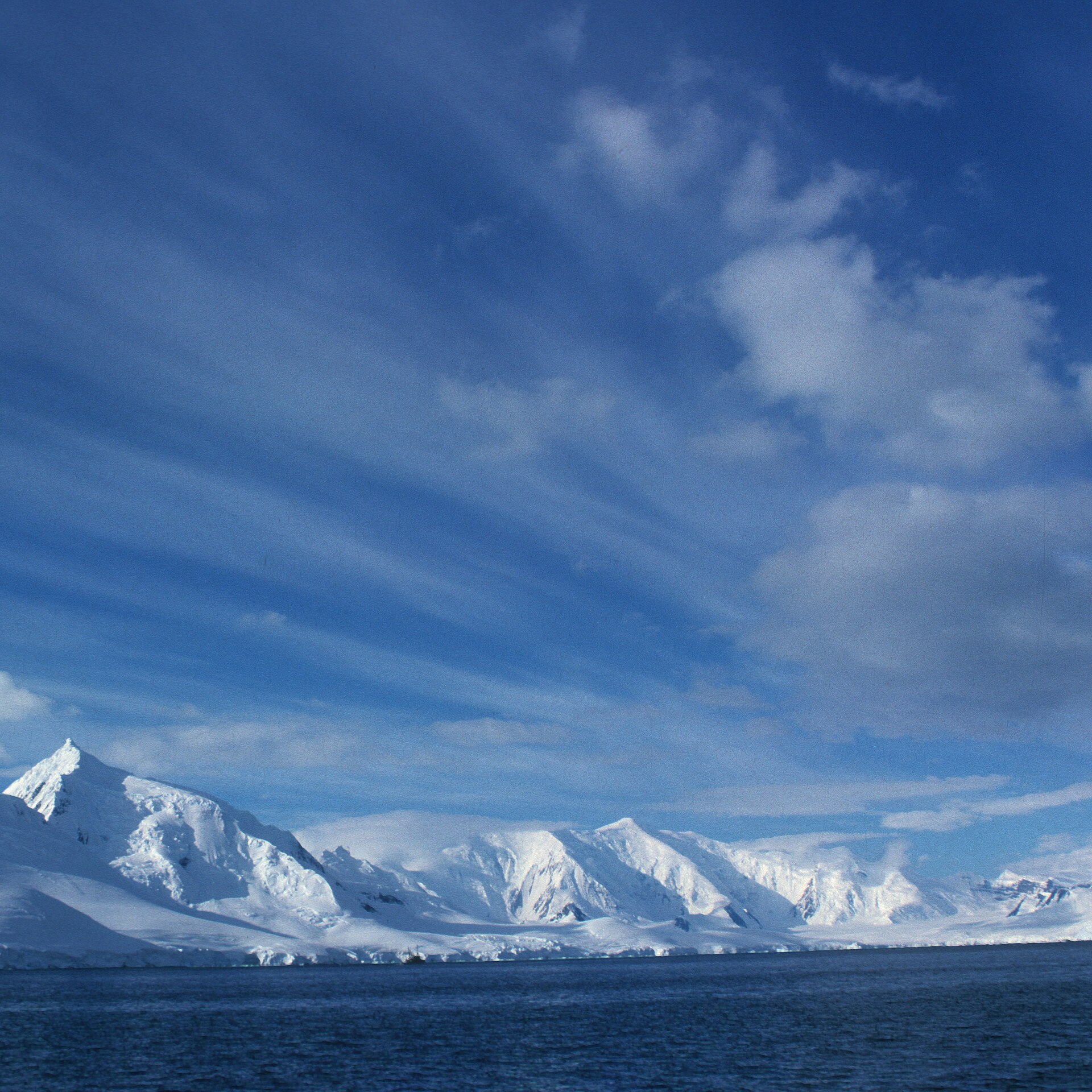 Antarctica — the ice the records say has something beneath it.