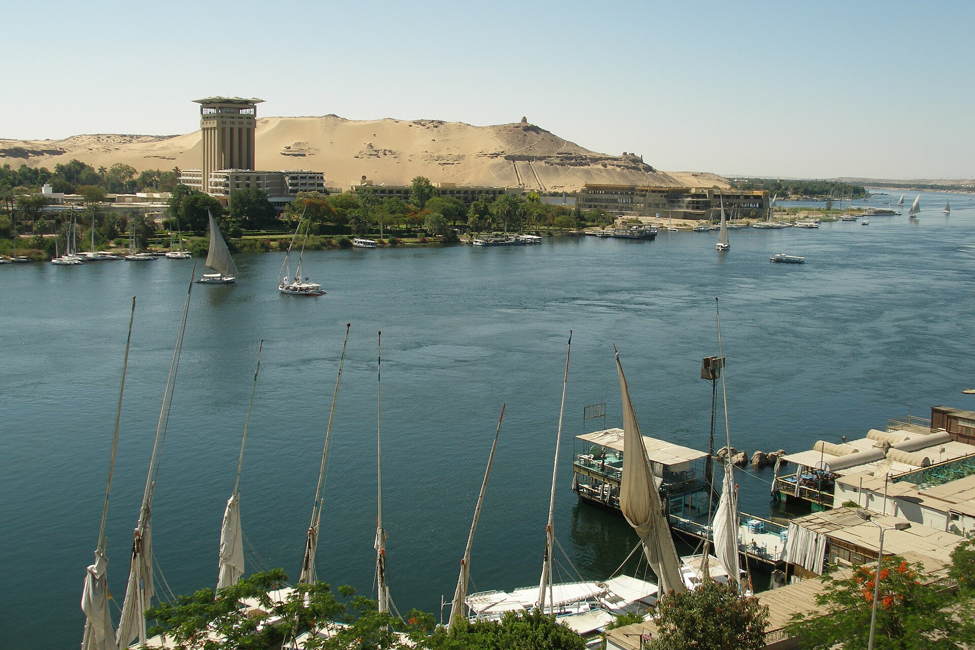 Nile River at Aswan.