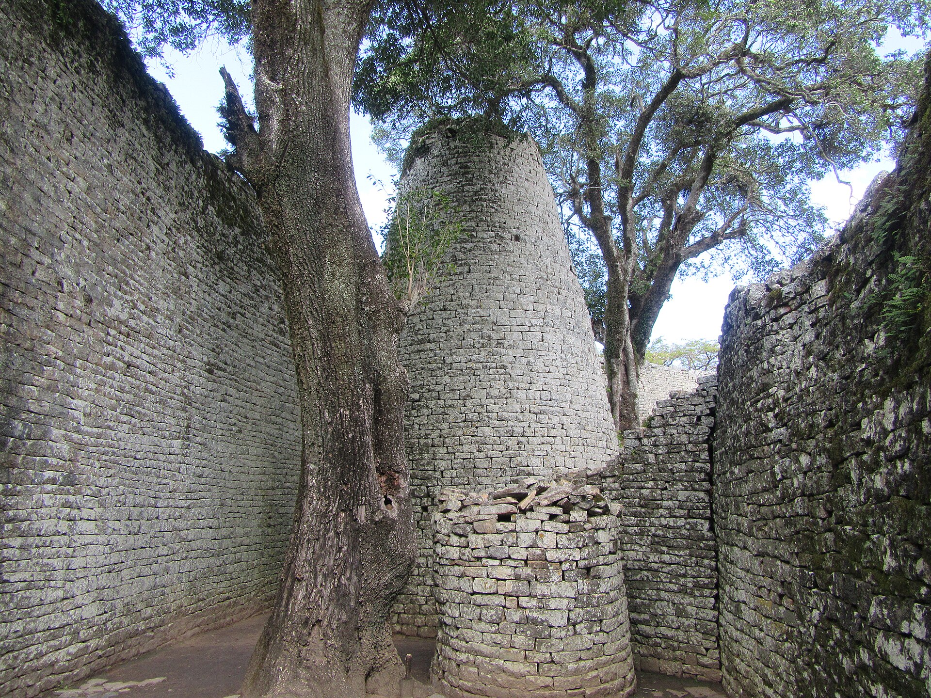 The Conical Tower, Great Zimbabwe.