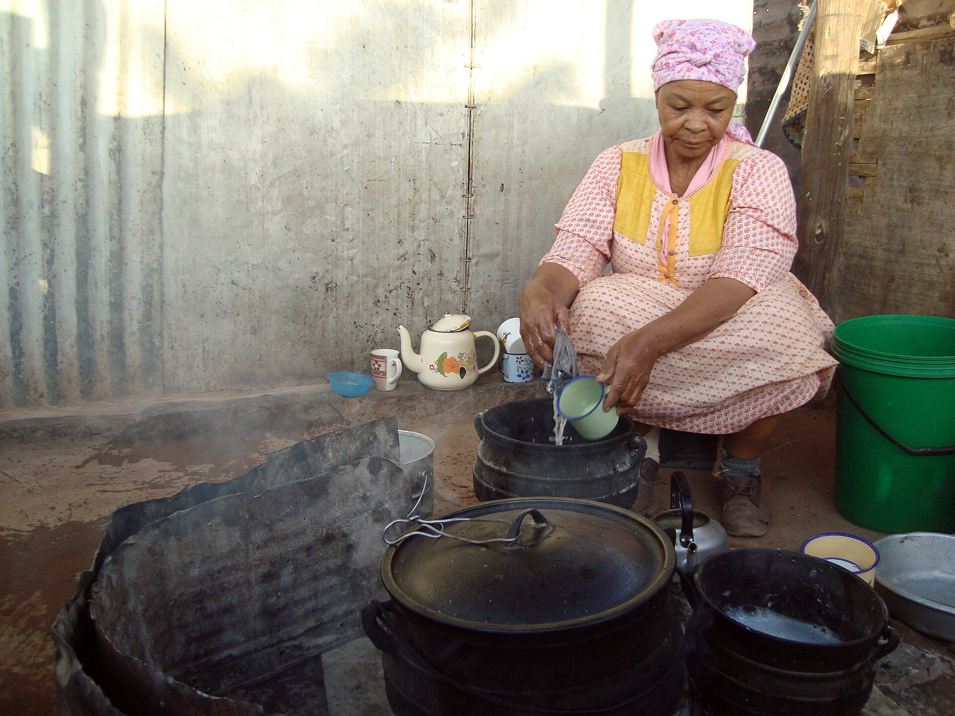 Nama dress — a living people of the Namib's edges.
