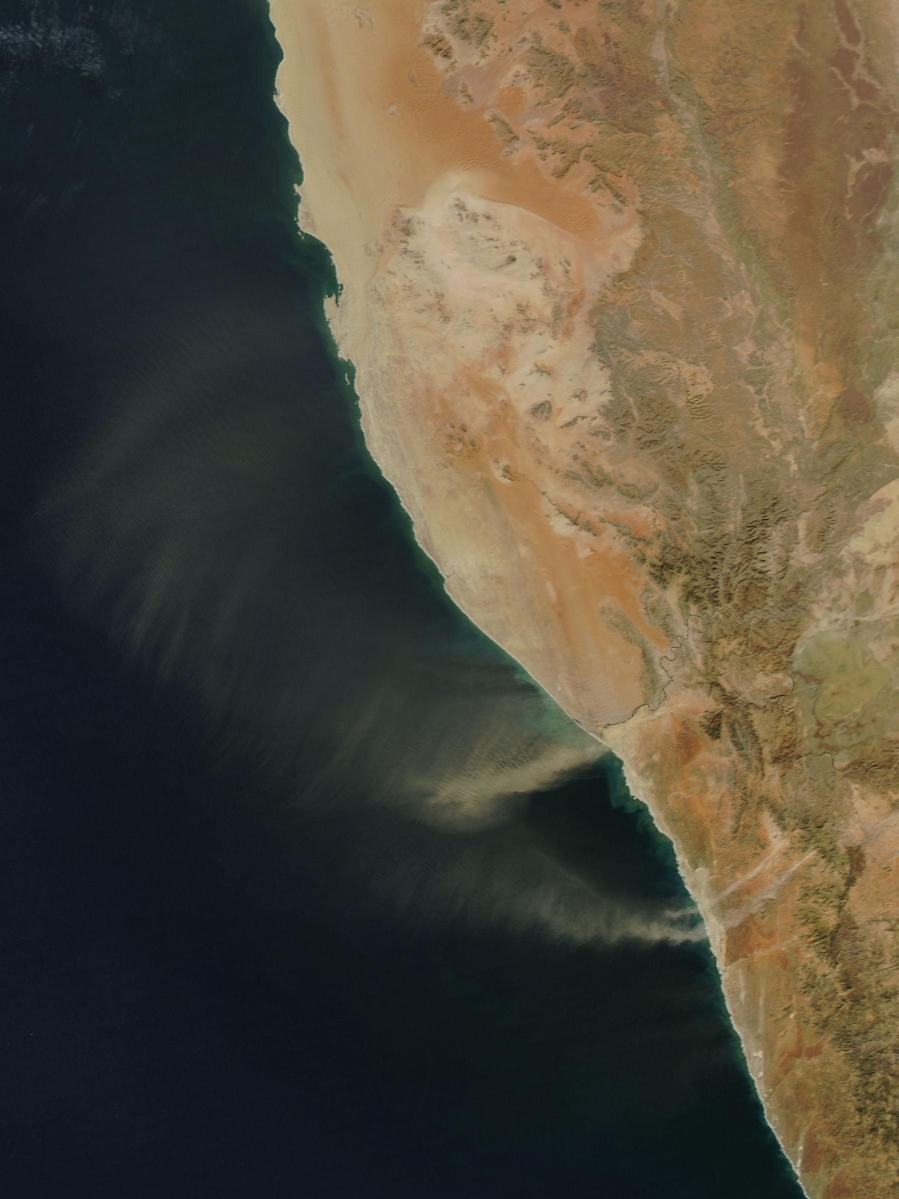 The Namib gravel plains and fog-belt — water out of the air when there is none in the ground.