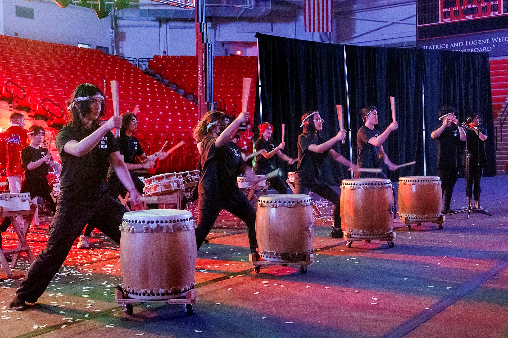 The taiko — there is no drum without the leather the outcast hands once tanned.